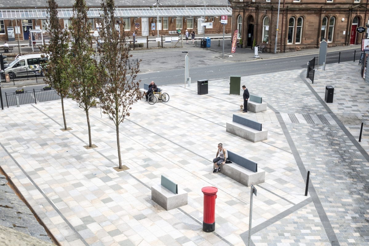 Countess Street Saltcoats public realm