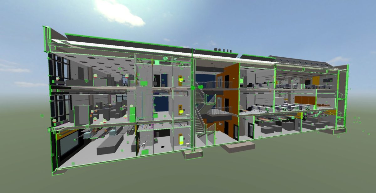 UWE University of the West of England Digital Media Building BIM