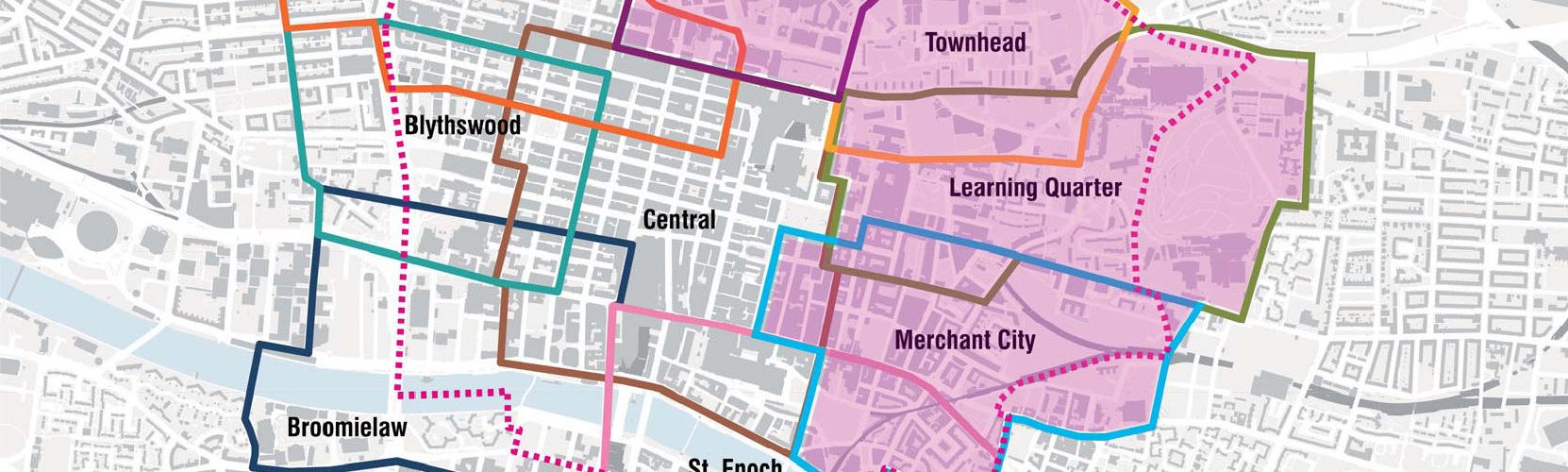 (Y)our City Centre Districts Base Map