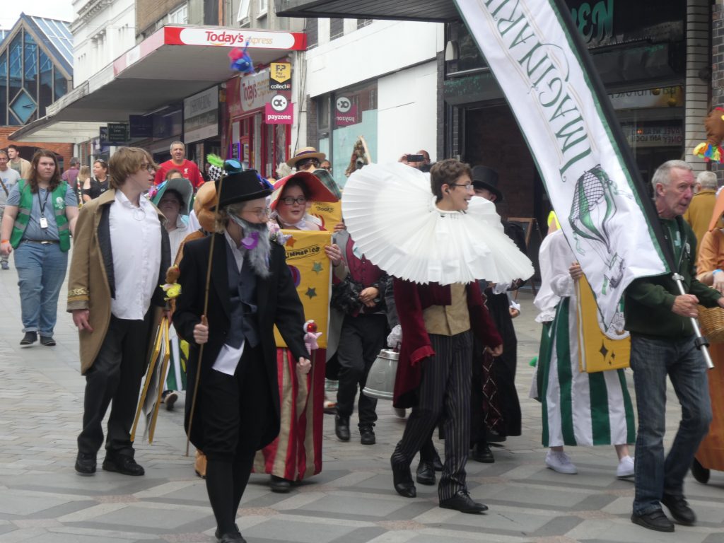 Imaginarium – Local theatre and Community Arts Group in the Procession
