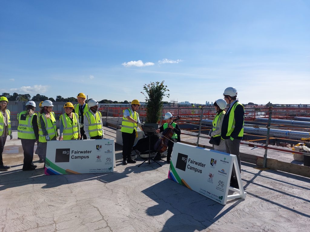 Fairwater Campus Topping Out Ceremony