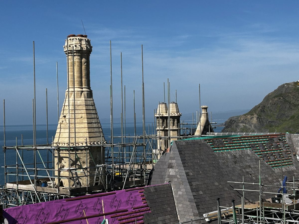 Progress Update on Old College, Aberystwyth